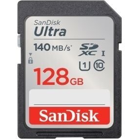 Carte mémoire SD Ultra SDHC 128 Go SANDISK