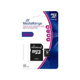 Mediarange Mr955 Mémoire Flash 64 Go Microsdxc Classe 10