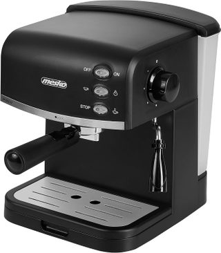 Machine À Expresso De 15 Bars 850w Gris Noir