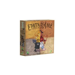 Jeu De Plateau États D'âme — La Théorie Des 4 Humeurs Boîte 25,4x25,4x5,2 Cm Origames