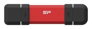 Silicon Power Ds72 Lecteur Usb Flash 250 Go Usb Type-a / Usb Type-c 3.2 Gen 2 (3.1 Gen 2) Rouge