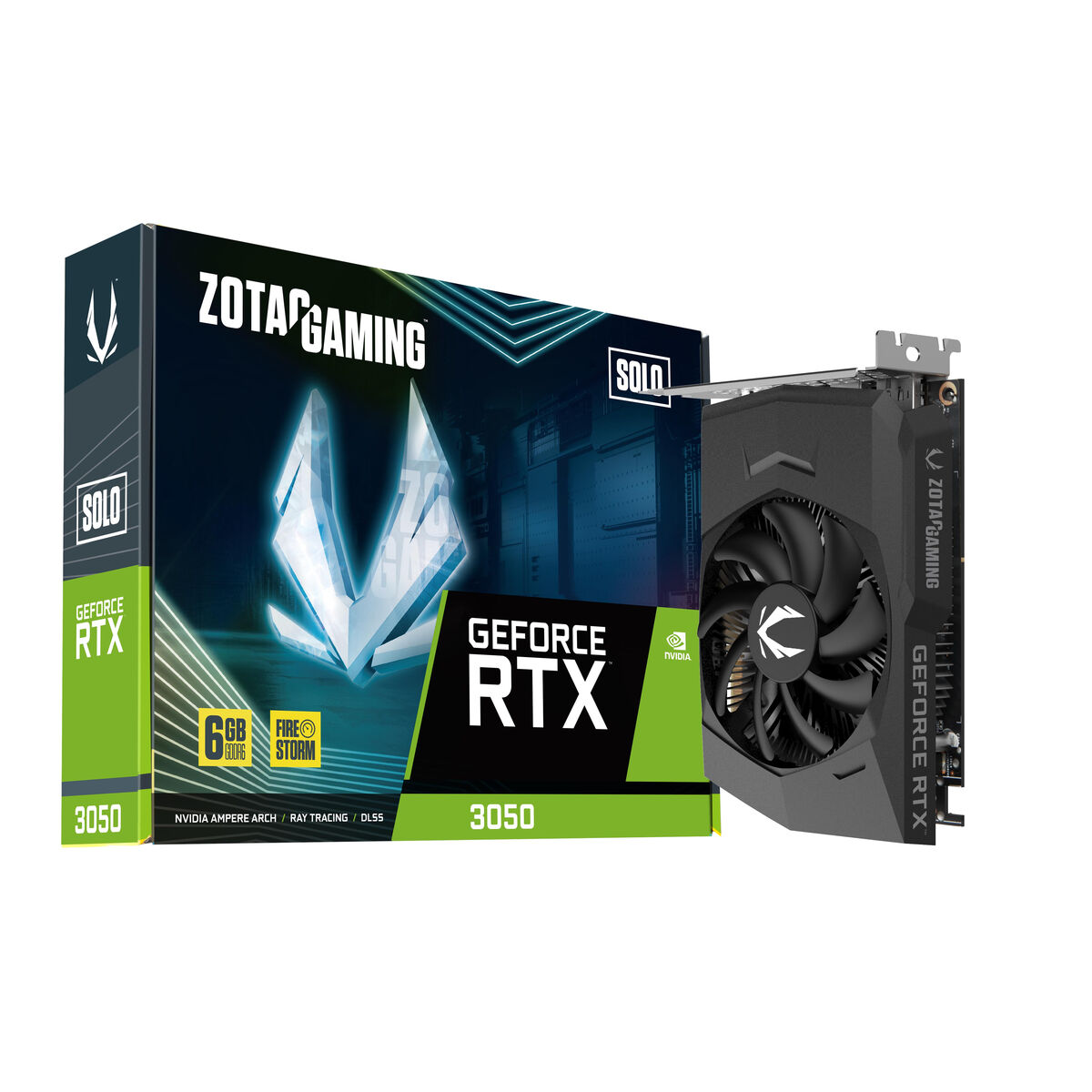 Carte Graphique Zotac Gaming Nvidia Geforce Rtx 3050 Gddr6