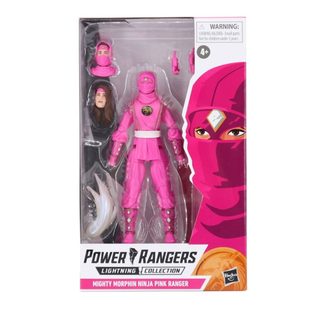 Figurine Power Ranger Mighty Morphin Collection D'éclairage Ranger Rose