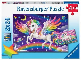 Puzzle Ravensburger 2x24 21 X 21 Cm Multicolor Bois