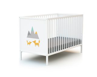 Petits-Meubles Webaby - Lit Bébé En Bois 60 X 120 Cm Alba