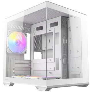 Boîtier Pc Antec Cx60m Argb Blanc Verre Trempé