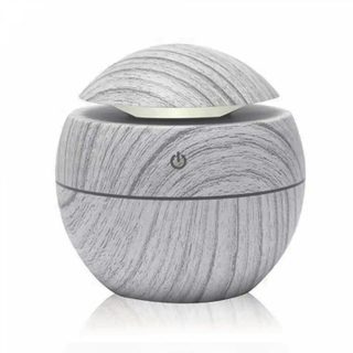 Humidificateur D'air Et Diffuseur D'huile Aromatique Gris Herzberg Hg8113-gry