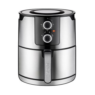 Unold 58655 Friteuse Double 5 L 1400 W Friteuse D’air Chaud Noir, Acier Inoxydable