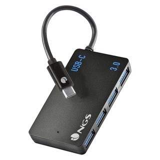 Ngs Wonder Ihub4 Usb 3.2 Gen 1 (3.1 Gen 1) Type-a 480 Mbit/s Noir