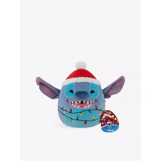Peluche Collectible Stitch Squishmallows Noël Tissu Doux Bleu 20 Cm Squishmallows