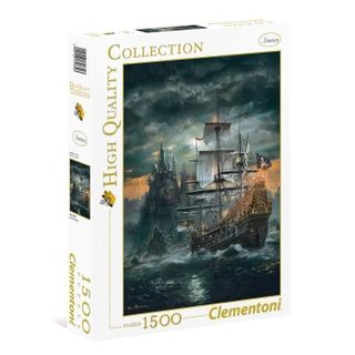 Puzzle 1500 Pieces - Le Bateau Pirate - 59 X 84 Cm