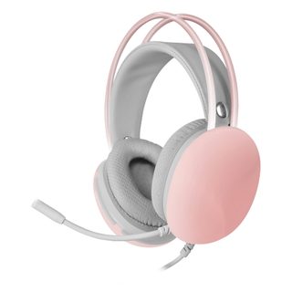 Mars Gaming Mhglowp Casque Avec Fil Arceau Usb Type-a Rose