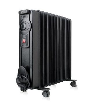 Black & Decker Bxra2000e Appareil De Chauffage Intérieure Noir 2000 W Chauffage Électrique À Bain D’huile