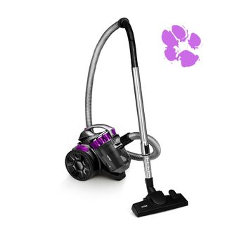 Vortex - Zii Pet Black - Aspirateur Traineau 1.5l Sans Sac Avec Brosse Pour Animaux