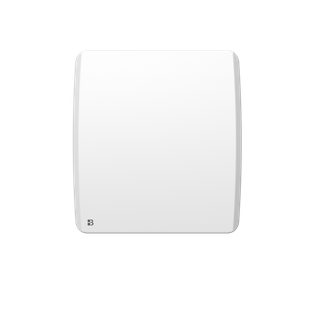 Radiateur Électrique Fixe À Inertie Sèche Céramique 500w Bestherm Aria Horizontal Blanc