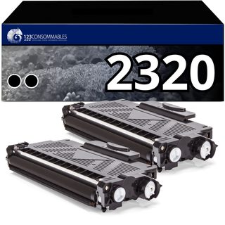 Pack 2 Toners Compatibles Brother Tn-2320 Noir