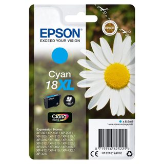 Cartouche d'encre d'origine cyan 18 XL EPSON