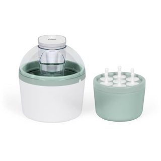 Sorbetière Livoo Dom461 Cuve Froide 1 L Blanc Vert 7 Bâtonnets Pâle Transparente