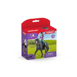 Figurine Cavalière Lisa et Storm SCHLEICH