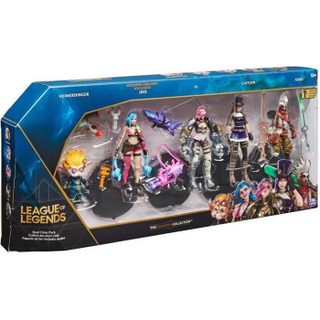 League Of Legends - Coffret 5 Figurines 10 Cm - 6062218 - Avec 12 Poin