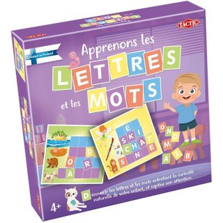 Apprenons Les Lettres Et Les Mots - Jeu Éducatif - 2 Joueurs Et Plus - Des 4 Ans
