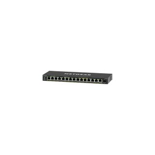 Switch Gigabit Géré 16 Ports Poe+ Netgear Gs316epp-100pes Métal 286x102x27 Mm