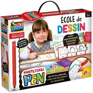 Kit Pédagogique Pour Apprendre A Dessiner - Lisciani - Stylo Spécial Inclus