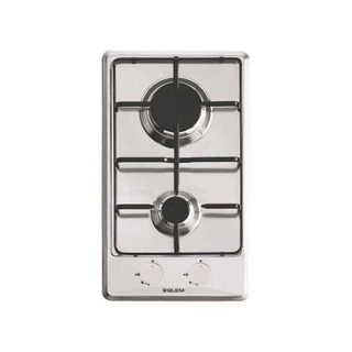 Table De Cuisson Gaz Glem Gt32ix 2 Feux Inox 29x51 Cm