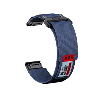 Bracelet En Nylon Pour Garmin Fenix 8 Blue 22 Mm
