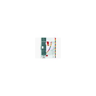 Exacompta 1131e Intercalaire Carton Blanc