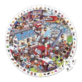 Puzzle D'observation Juratoys-janod 208 Pièces 50 X 50 Cm Multicolor Autres