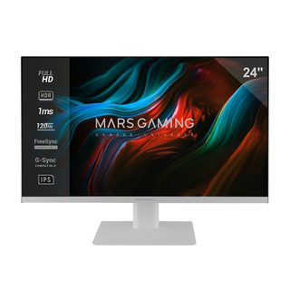 Mars Gaming Mv-24 Écran Plat De Pc 61 Cm (24") 1920 X 1080 Pixels Full Hd Led Blanc