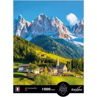 Puzzle Sentosphere Calypto Les Dolomites 68,5 X 48 Cm 1000 Pièces Bleu Autre(s) Matière(s)