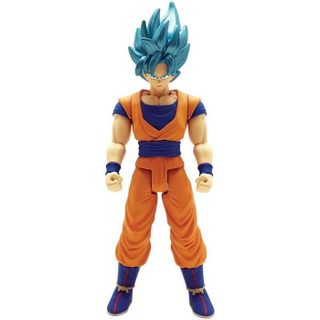 Figurine Super - Super Saiyan Goku Blue - 30 Cm - Bandai