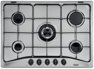 De’longhi Yaf 57 Asv Plaque Acier Inoxydable Intégré 70 Cm Gaz 5 Zone(s)