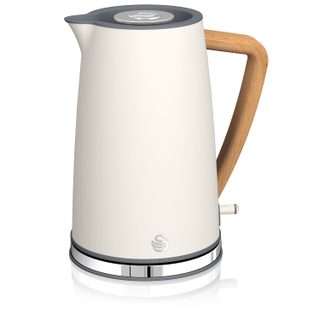 Bouilloire Électrique 1,7l Ultra Rapide Sans Fil Design Moderne Nordic Swan Sk14610whtneu Blanc 2000w