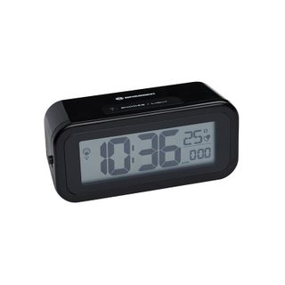 Réveil Bresser Mytime Amber 8020100cm3000 Ambre Noir