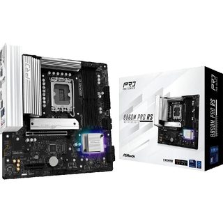 Carte Mère Asrock B860m Pro Rs Micro Atx Noire
