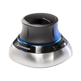Souris Sans-fil 3dconnexion Spacemouse Bleu Noir Argenté