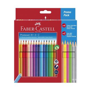 Faber-castell 4005402015405 Coffret Cadeau De Stylos Et Crayons Boîte En Papier