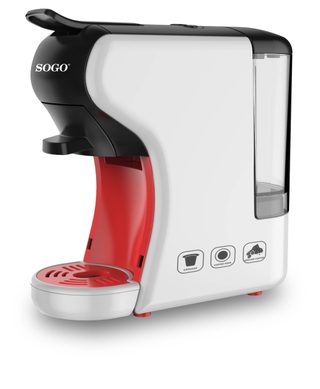 Cafetière Multi-capsules Expresso Cappuccino Blanc Sogo 19 Bars