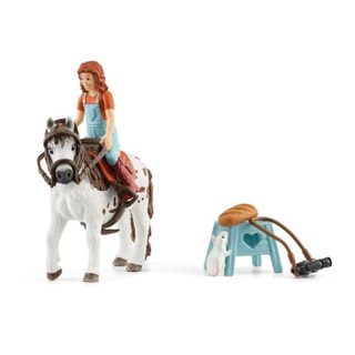 Figurine Cavaliere Mia Et Spotty - Horse Club - Schleich 42518 Horse Club