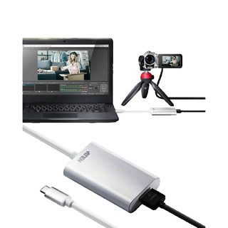 Appareil De Capture Vidéo Aten Camlive Hdmi 1080p 60fps Argenté