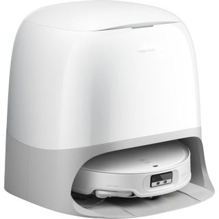 Aspirateur Robot Laveur - Qrevo Curvx - 22 000 Pa - Navigation Retractsense Lidar - Blanc