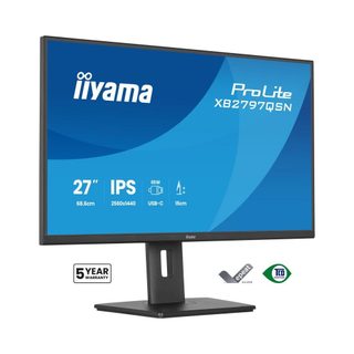 Moniteur Pc Iiyama Prolite Xb2797qsn-b1 27 Pouces Qhd Ips Noir