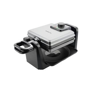 Gaufrier Emerio Argenté 1000w 4 Gaufres Belges