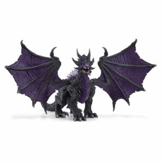 Figurine Dragon Des Ténebres - Dragon Jouet Ultra-réaliste Et Durable Avec Ailes Mobiles - Cadeau Pour Garçons Et Filles Des 7 Ans