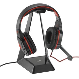 We Gamium Support Universel Pour Casque / Micro-casque Gamer Avec Leds Rgb, Hub Usb 3x 2.0, Câble Usb Tressé 1m50