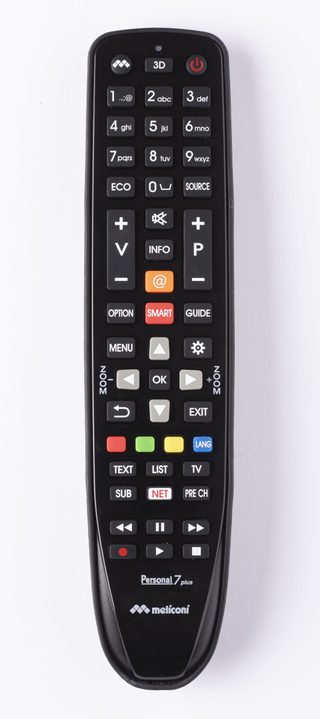 Meliconi Gumbody Personal 7 Plus Télécommande Ir Wireless Tv Appuyez Sur Les Boutons