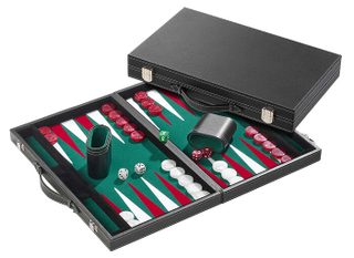 Philos Backgammon Groen Medium